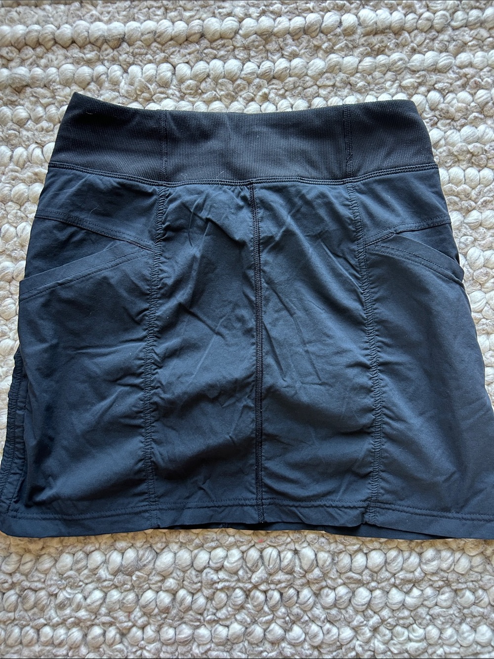 Prana XS Black Athletic Skirt